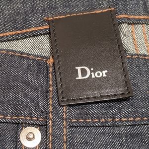Dior Bleu Marine Men's Baggy Jeans Size 32 w/snag